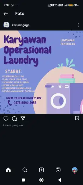 KARYAWATI LAUNDRY surabaya timur