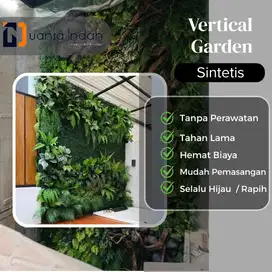 Vertikal garden sintetis murah decore