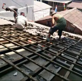 Pemborong bangunan baru atau renovasi