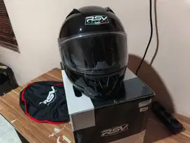 Helm RSV FF500 Black Glossy Ukuran XL