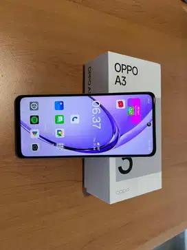 ponsel HP OPPO A3 8/128GB Garansi Resmi Full Set bekas jarang pakai