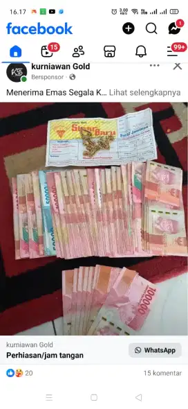 Terima jual beli emasnya tanpa surat emas patah,emas rusak,logam mulia