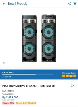 POLYTRON ACTIVE SPEAKER PAS 10DF28