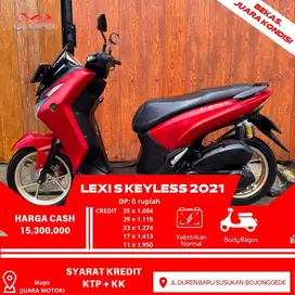 LEXI S 2021 KEYLES CASH TERMURAH CREDIT BISA TANPA DP