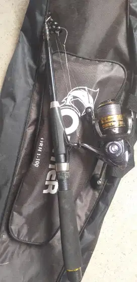ALAT PANCING 1 SET + TAS BY SHIKARI (LIKE NEW)