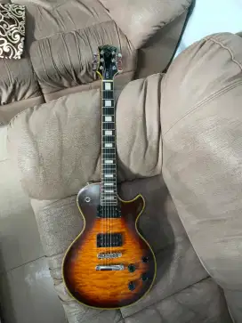 Gitar original elioth lespaul normal lanjay,minus relic tertera di ft