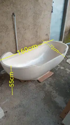 Bathtub Terazzo asli