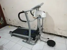 Alat olahraga treadmill manual 6 fungsi
