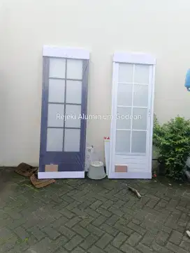 Pintu Kamar mandi premium aluminium asli