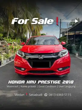 HONDA HRV PRESTIGE 2018