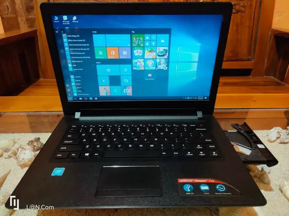 Laptop Lenovo 14 inci Mulus Normal