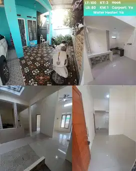 Disewakan Rumah Hook Belakang Mitra 10 Cibubur
