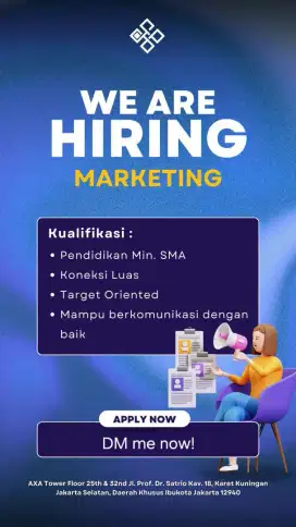 LOWONGAN KERJA JAKSEL