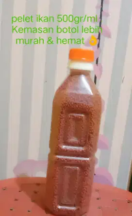 Pelet ikan 500gr/milli