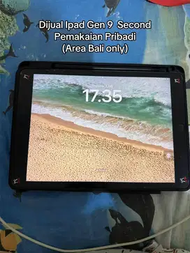 Ipad 9 second like new