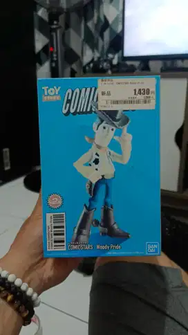 Toy story woody bandai pixar kondisi baru