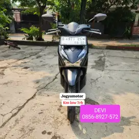 [KILOMETER LOW 7K] Honda Beat deluxe smartkey th 2025 gres