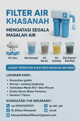 Jual Jasa Filter Air/Water Treatment/Tandon