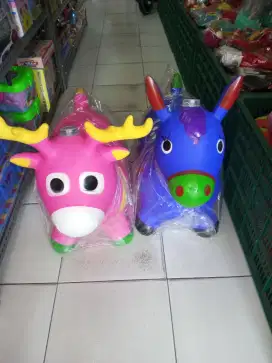Mainan Anak jumping karet naik