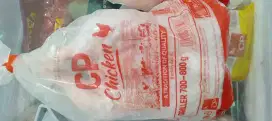 Ayam frozen 7-8kg per bungkus