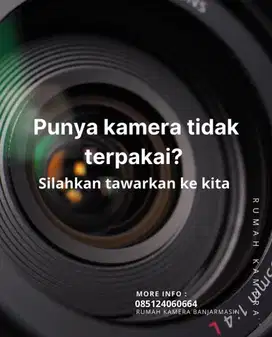 Jual Beli Kamera Second