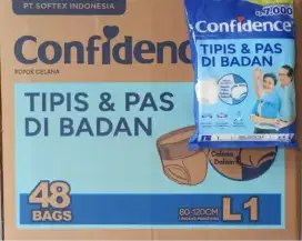 Confidence pempers dewasa ukuran L