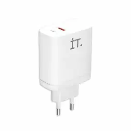 IT Plug 65 W Dual Port Charger - White