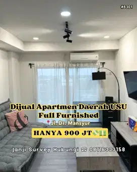 Dijual Apartment Full Furnished di Daerah Dr Mansyur