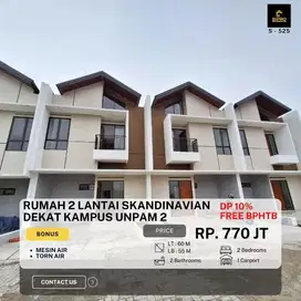 Rumah 2 Lantai Siap Huni Harga Ekonomis dekat Akses BSD