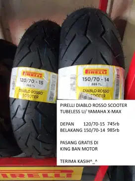 Ban Pirelli Diablo Rosso Sport, Rosso Scooter, Rosso Corsa II, Angel S