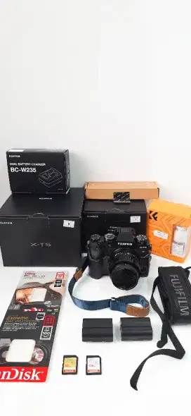 [LIKE NEW] FULL SET KAMERA FUJIFILM XT 5