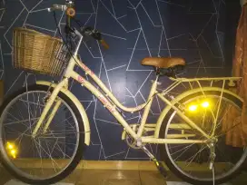 Sepeda Keranjang Merk WIMCYCLE. Dijual karena Jarang Dipakai.