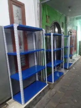 Rak besi rak buku rak toko