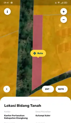 Land for lease in Nusa Penida