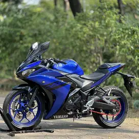 YAMAHA R25 V1 BLUE RACE 2018 KM RENDAH PAJAK PANJANG NO MINUS