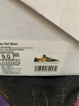 Vans Bruce lee low