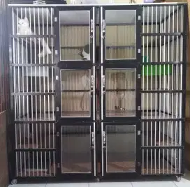 Kandang alumunium second 6 kamar