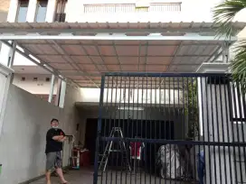 kanopi baja konstruksi