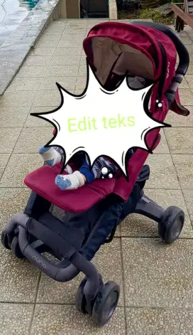 Nuna Pepp next stroller compact