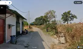Tanah murah Domas Menganti Gresik Dijual cepat B.U Poll dkt Jl. Raya