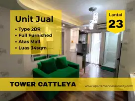Jual Cepat 2BR SHM furnished atas mall apartment Bassura City tower C