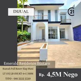 Rumah Full Renovasi Siap Huni di Emerald Bintaro Jaya Sektor 9 13650