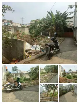 Jual Tanah shm 207 m2 di jl sukun Meruyung Limo jl damai