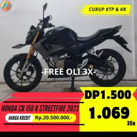 HONDA CB 150 R STREETFIRE 2023 KREDIT MURAH ANGSURAN TERJANGKAU SEKEN
