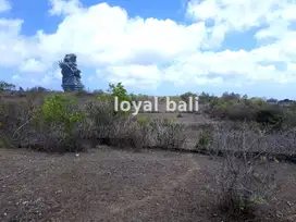 Tanah Langka dengan Pemandangan Laut, Gunung, & GWK – Ungasan, Bali