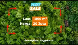 Dijual Murah Luas 1800m² hanya 20 juta saja siapa cepat dapat