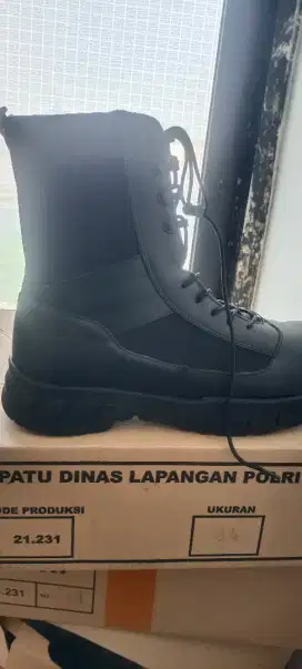 Sepatu pdl jatah polri