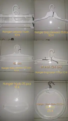 Obral Hanger Baju dan Hijab Semua Gambar 100 K
