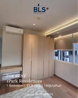 FOR RENT Apartement 1Park Residences 1BR