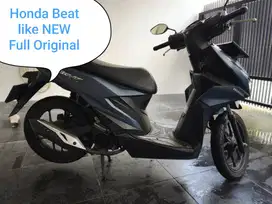 Honda Beat Blue Deluxe CBS ISS 2022 Like NEW Full Original